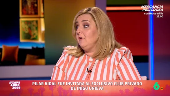 Pilar Vidal desvela cómo es el nuevo club de Íñigo Onieva: "Se debe ligar mucho al nivel que a mí me mola" El marido de Tamara Falcó ha abierto un exclusivo club en Madrid y la periodista ha podido visitarlo. Pilar cuenta que, aunque esperaba un local más espectacular, su oferta gastronómica le gustó mucho.