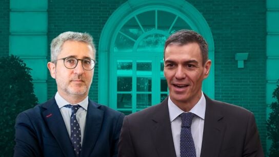 Arcadi Espa&ntilde;a Garc&iacute;a, nuevo ministro de Hacienda, y el presidente del Gobierno, Pedro S&aacute;nchez.