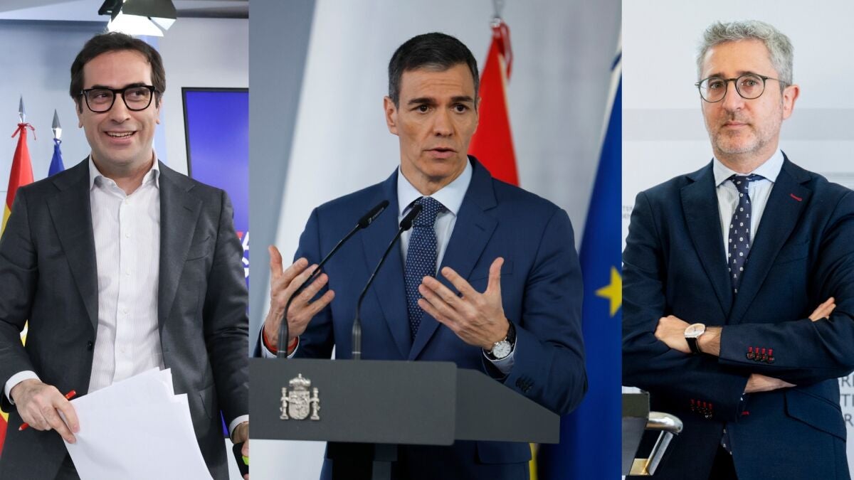 Sánchez nombra a Carlos Cuerpo como vicepresidente primero y a Arcadi España como ministro de Hacienda en sustitución de Montero