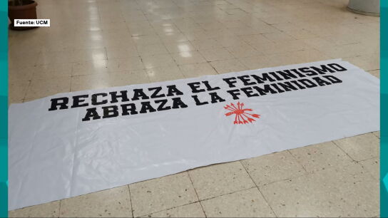 Detenidas 13 personas ligadas a un sindicato falangista por los actos vand&aacute;licos durante el 8M en la Complutense de Madrid