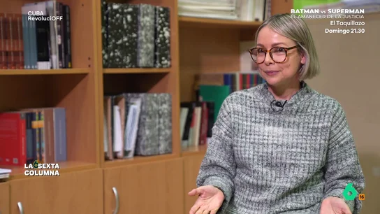 Marxlenin P. Valdés defiende que en Cuba no hay represión: "No me gusta usar ese término, no pega con la revolución cubana" Cuba cuenta con 1.200 presos políticos y solo un partido político. A pesar de ello, la politóloga considera que la isla es "una democracia".