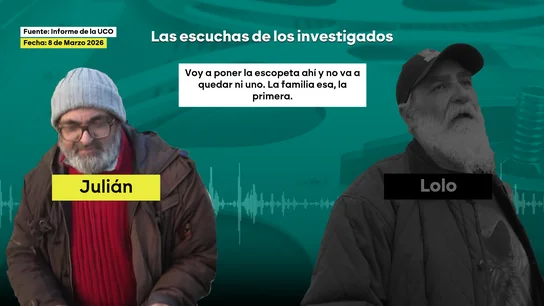 Audio de la UCO en el que se muestra cómo los detenidos por el crimen de Francisca Cadenas son extremadamente violentos Audio de la UCO en el que se muestra cómo los detenidos por el crimen de Francisca Cadenas son extremadamente violentos
