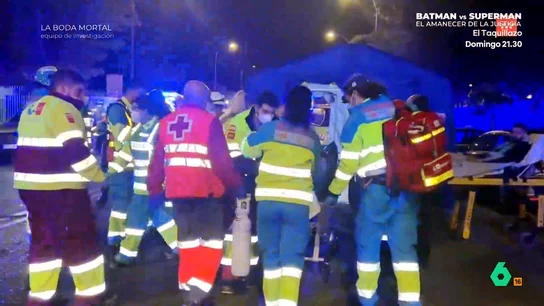 Sanitarios en Torrejón el día de la 'boda mortal' Sanitarios en Torrejón el día de la 'boda mortal'