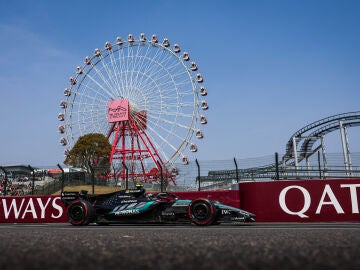 Kimi Antonelli (Mercedes) durante la clasificaci&oacute;n del GP de Jap&oacute;n