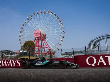 Kimi Antonelli (Mercedes) durante la clasificación del GP de Japón Kimi Antonelli (Mercedes) durante la clasificación del GP de Japón