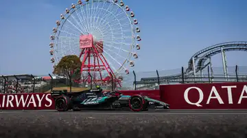 Kimi Antonelli (Mercedes) durante la clasificación del GP de Japón Kimi Antonelli (Mercedes) durante la clasificación del GP de Japón