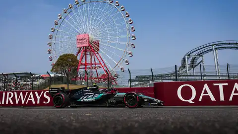 Kimi Antonelli (Mercedes) durante la clasificación del GP de Japón Kimi Antonelli (Mercedes) durante la clasificación del GP de Japón