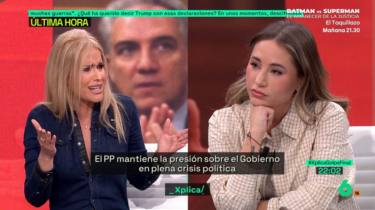 Afra Blanco: Crítica viral al PP en laSexta Noche