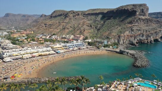 Municipio de Mog&aacute;n, en Gran Canaria