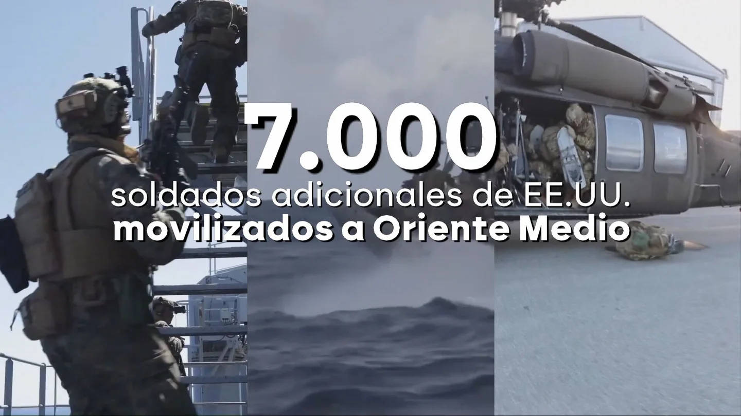 EEUU despliega otros 7.000 soldados en Oriente Medio EEUU despliega otros 7.000 soldados en Oriente Medio