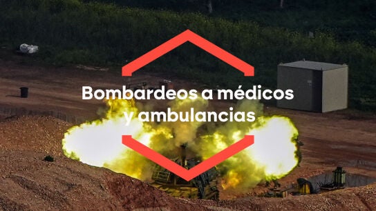 Bombardeos a m&eacute;dicos y ambulancias en L&iacute;bano. 