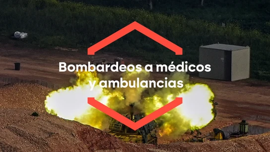 Bombardeos a médicos y ambulancias en Líbano. Bombardeos a médicos y ambulancias en Líbano.