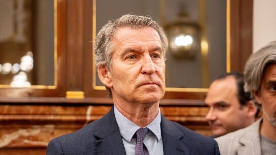 El l&iacute;der del Partido Popular, Alberto N&uacute;&ntilde;ez Feij&oacute;o