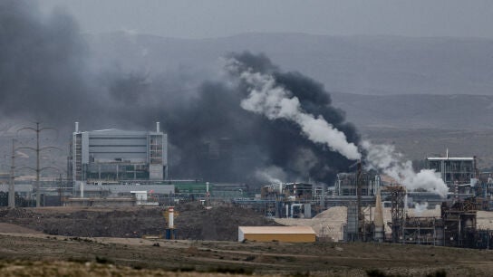 Ataque de Israel en el sur de L&iacute;bano. 