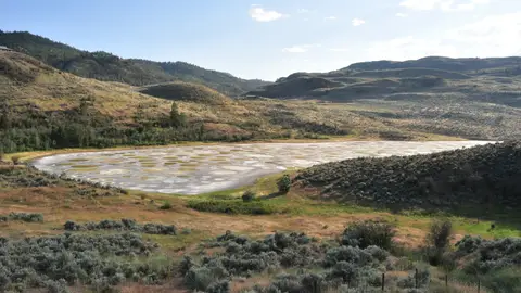 Spotted Lake, en Canadá Spotted Lake, en Canadá