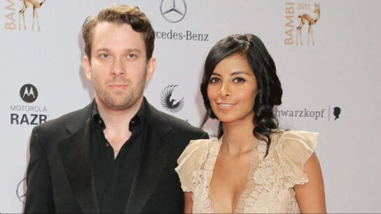 Collien, junto a su marido