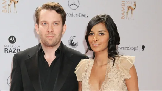 Collien, junto a su marido Collien, junto a su marido