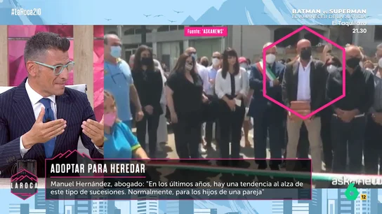 El abogado Manuel Hernández analiza la "tendencia al alza" de adoptar para heredar: "Es una manera de equiparar" El abogado Manuel Hernández analiza la "tendencia al alza" de adoptar para heredar: "Es una manera de equiparar"