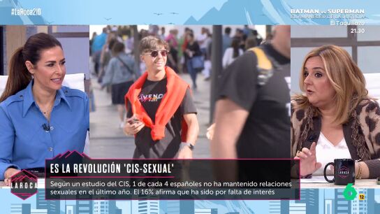 La pregunta de Pilar Vidal tras ver una encuesta que asegura que explica por qu&eacute; algunos espa&ntilde;oles no tienen sexo: "&iquest;Y los que no encuentran qu&eacute;?"