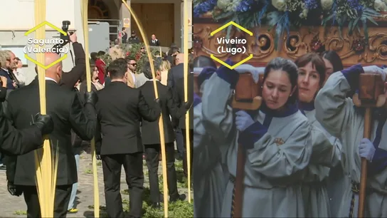 Las dos caras de la Semana Santa: mujeres cofrades luchan entre tambores, palmas y pasos por la igualdad. Las dos caras de la Semana Santa: mujeres cofrades luchan entre tambores, palmas y pasos por la igualdad.
