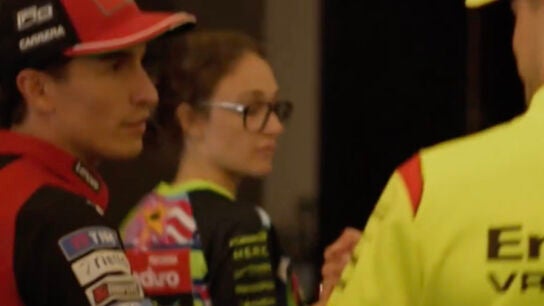 Marc M&aacute;rquez y Di Giannantonio GP Austin 2026