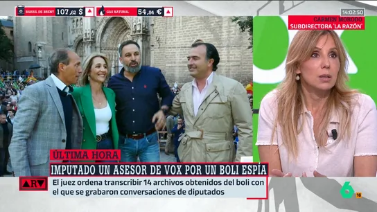Carmen Morodo apunta a la desconfianza de Abascal: "Esa obsesión le está afectando en las negociaciones en marcha con el PP" Carmen Morodo apunta a la desconfianza de Abascal: "Esa obsesión le está afectando en las negociaciones en marcha con el PP"