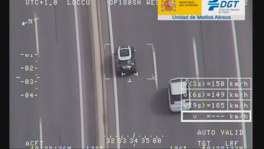 La DGT cumple 65 años vigilando desde el aire: algunas de las mejores cazadas a conductores