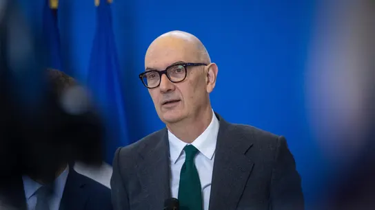 Imagen de archivo del ministro francés de Finanzas, Roland Lescure. Imagen de archivo del ministro francés de Finanzas, Roland Lescure.