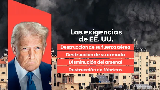 Las exigencias de Donald Trump para llegar a un acuerdo con Irán Las exigencias de Donald Trump para llegar a un acuerdo con Irán