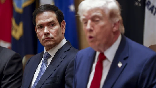 El secretario de Estado de Estados Unidos, Marco Rubio, y el presidente de EEUU, Donald Trump. El secretario de Estado de Estados Unidos, Marco Rubio, y el presidente de EEUU, Donald Trump.