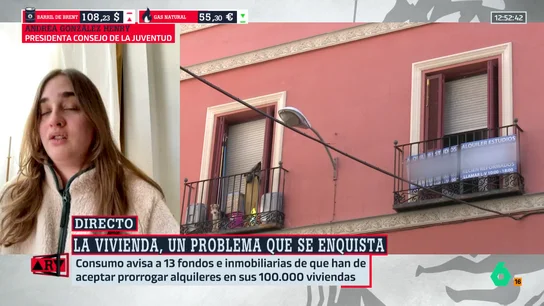 La presidenta del Consejo de la Juventud reflexiona sobre el acceso a la vivienda: "No podemos destinar 10 años de salario íntegro solo para iniciar la compra de una casa" La presidenta del Consejo de la Juventud reflexiona sobre el acceso a la vivienda: "No podemos destinar 10 años de salario íntegro solo para iniciar la compra de una casa"