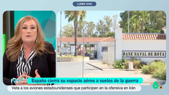 Elisa Beni critica el cierre del espacio aéreo: "Es una bomba diplomática, no solo con Trump, sino con nuestros socios europeos" Elisa Beni se muestra muy crítica con la decisión del Gobierno de cerrar el espacio aéreo a los aviones de EEUU que participan en la guerra de Irán y no cree que esto "guste mucho a la Unión Europea y los socios de la OTAN".