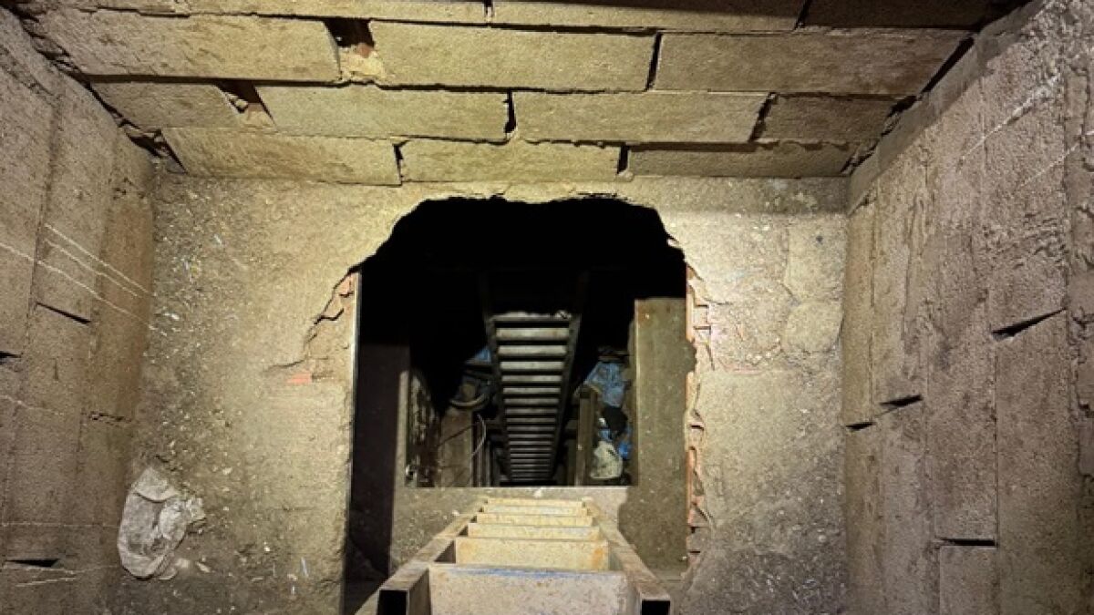 Más cómodo y con tres niveles para esconder mejor la droga: la Guardia Civil descubre un segundo narcotúnel que une Ceuta con Marruecos