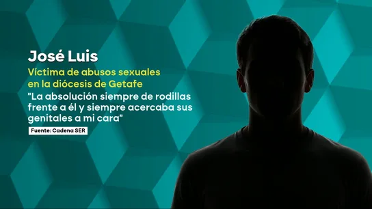 "Me daba la absolución siempre de rodillas y acercaba sus genitales a mi cara": habla José Luis, víctima de un cura de la diócesis de Getafe "Me daba la absolución siempre de rodillas y acercaba sus genitales a mi cara": habla José Luis, víctima de un cura de la diócesis de Getafe