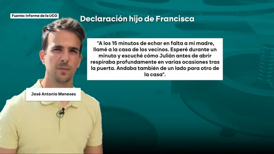 Declaración de José Antonio, hijo de Francisca Cadenas Declaración de José Antonio, hijo de Francisca Cadenas