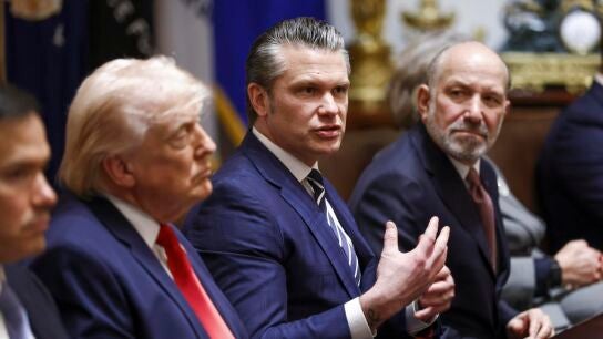 El secretario de Guerra de EEUU, Pete Hegseth