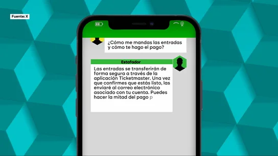 Recreación de la conversación de laSexta con un estafador Recreación de la conversación de laSexta con un estafador