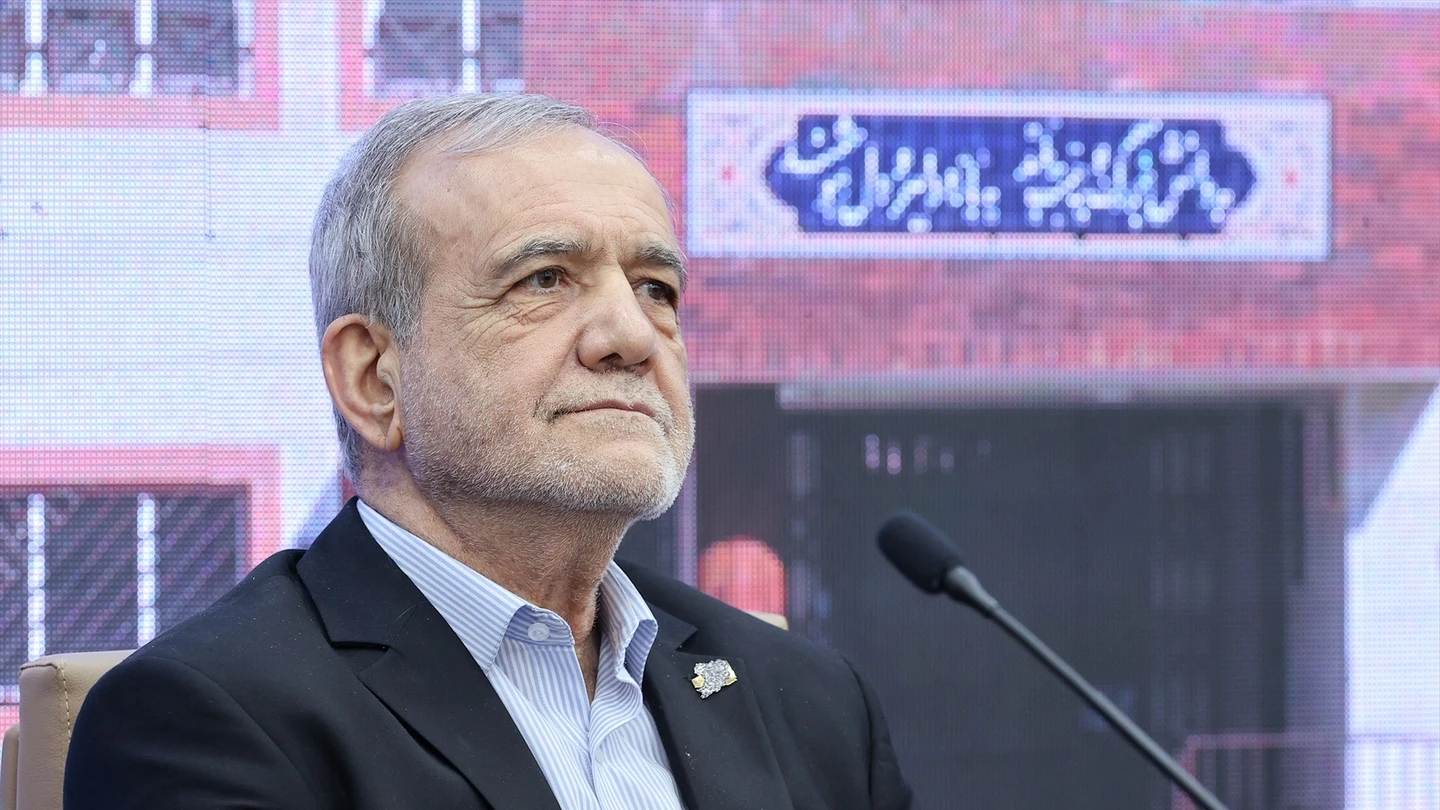 El presidente iraní, Masoud Pezeshkian, en una imagen de archivo. El presidente iraní, Masoud Pezeshkian, en una imagen de archivo.