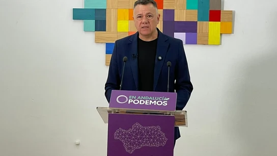 Juan Antonio Delgado, que fue designado como candidato de Podemos Andalucía a la presidencia de la Junta en los comicios del 17 de mayo. Juan Antonio Delgado, que fue designado como candidato de Podemos Andalucía a la presidencia de la Junta en los comicios del 17 de mayo.