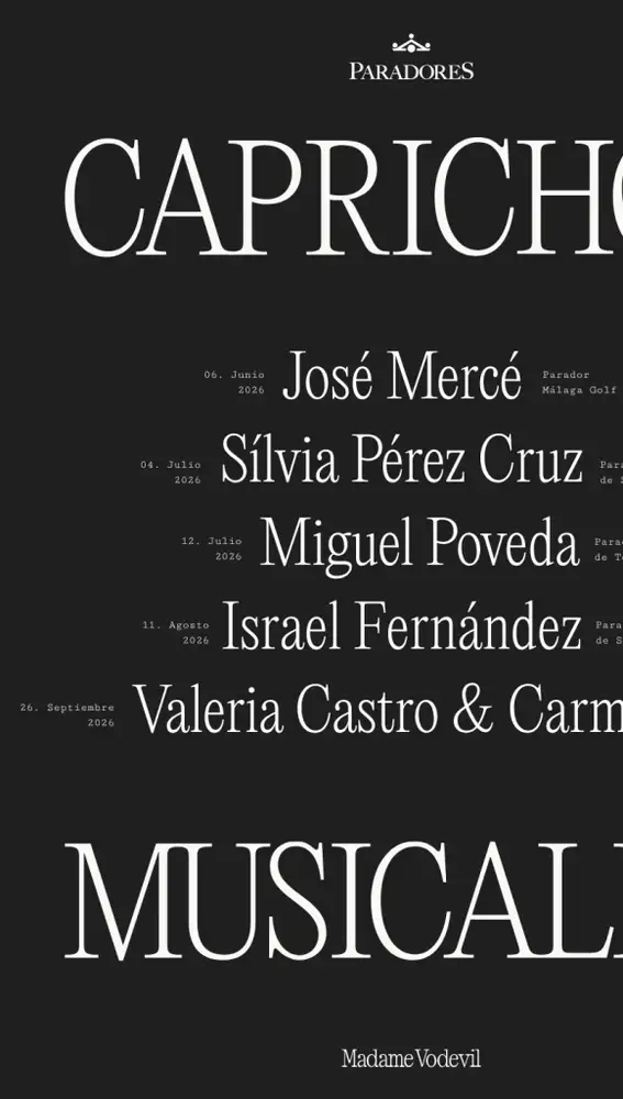 Cartel Caprichos Musicales Cartel Caprichos Musicales