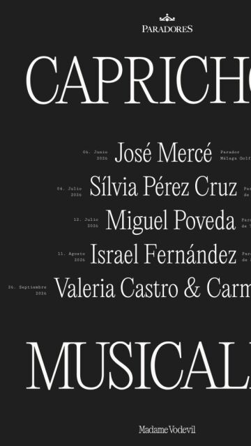 Cartel Caprichos Musicales