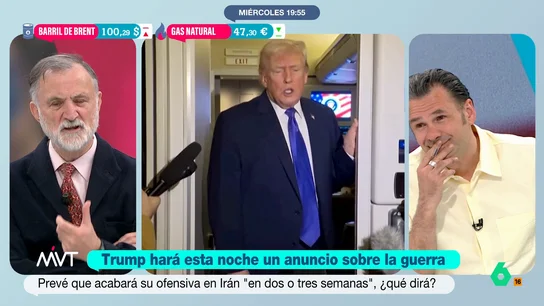 El almirante Garat, sobre Trump: "El mundo ha tenido estrategas muy malos, pero él supera a la mayoría" Juan Rodríguez Garat, almirante de Flota retirado, analiza en este vídeo la capacidad de Trump como geoestratega después de anunciar que la guerra en Irán terminará en dos o tres semanas y su intención de abandonar la OTAN.