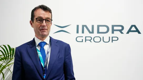 Imagen de archivo del presidente de Indra, Ángel Escribano. Imagen de archivo del presidente de Indra, Ángel Escribano.