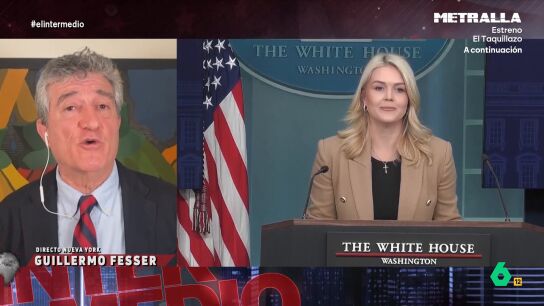 El corresponsal explica que Leavitt se estren&oacute; como jefa de prensa de Trump criticando a los funcionarios estadounidenses. Adem&aacute;s, no duda en afirmar que la administraci&oacute;n actual cuenta con el presidente "m&aacute;s transparente de la historia".