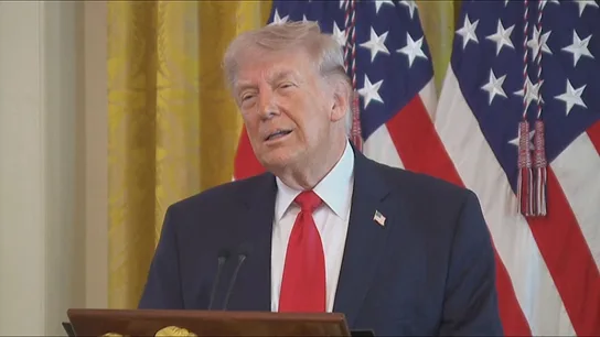 Donald Trump en un evento por la comida de Pascua Donald Trump en un evento por la comida de Pascua