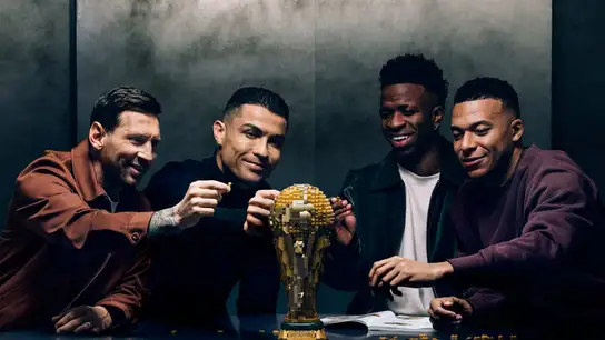 Lego junta a Ronaldo, Mbappé, Messi y Vinícius Jr por el Mundial: cuánto cuestan la nueva colección Lego junta a Ronaldo, Mbappé, Messi y Vinícius Jr por el Mundial: cuánto cuestan la nueva colección