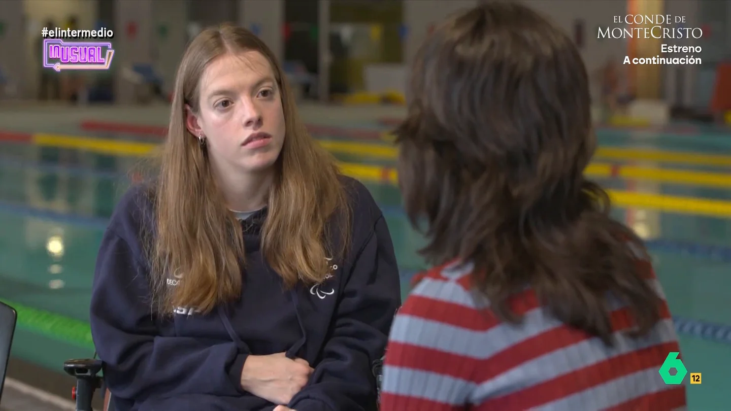 Marta Fernández, medallista paraolímpica, habla de cómo la natación pasó de obligación a pasión Inés Rodríguez conversaba con Marta Fernández, una nadadora con parálisis cerebral que, a sus 31 años, ya atesora seis medallas en los Juegos Paraolímpicos. Su historia, en este vídeo que ahora recupera El Intermedio.