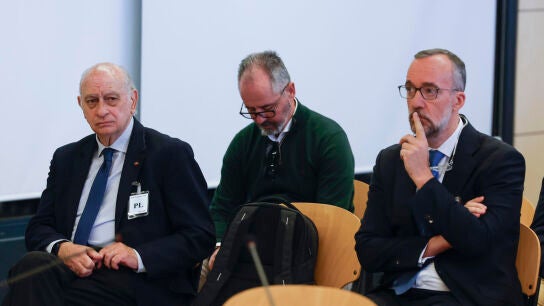 El exministro del Interior Jorge Fern&aacute;ndez D&iacute;az y su n&uacute;mero dos, Francisco Mart&iacute;nez