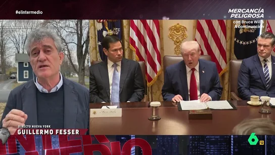 Guillermo Fesser explica por qué "el único que se está enriqueciendo" de la guerra contra Irán "es Donald Trump" Guillermo Fesser explica por qué "el único que se está enriqueciendo" de la guerra contra Irán "es Donald Trump"