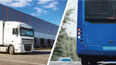 camiones y autobuses camiones y autobuses